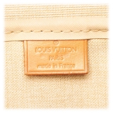 Louis Vuitton Vintage - Monogram Deauville Bag - Marrone - Borsa in Tela Monogramma e Pelle - Alta Qualità Luxury