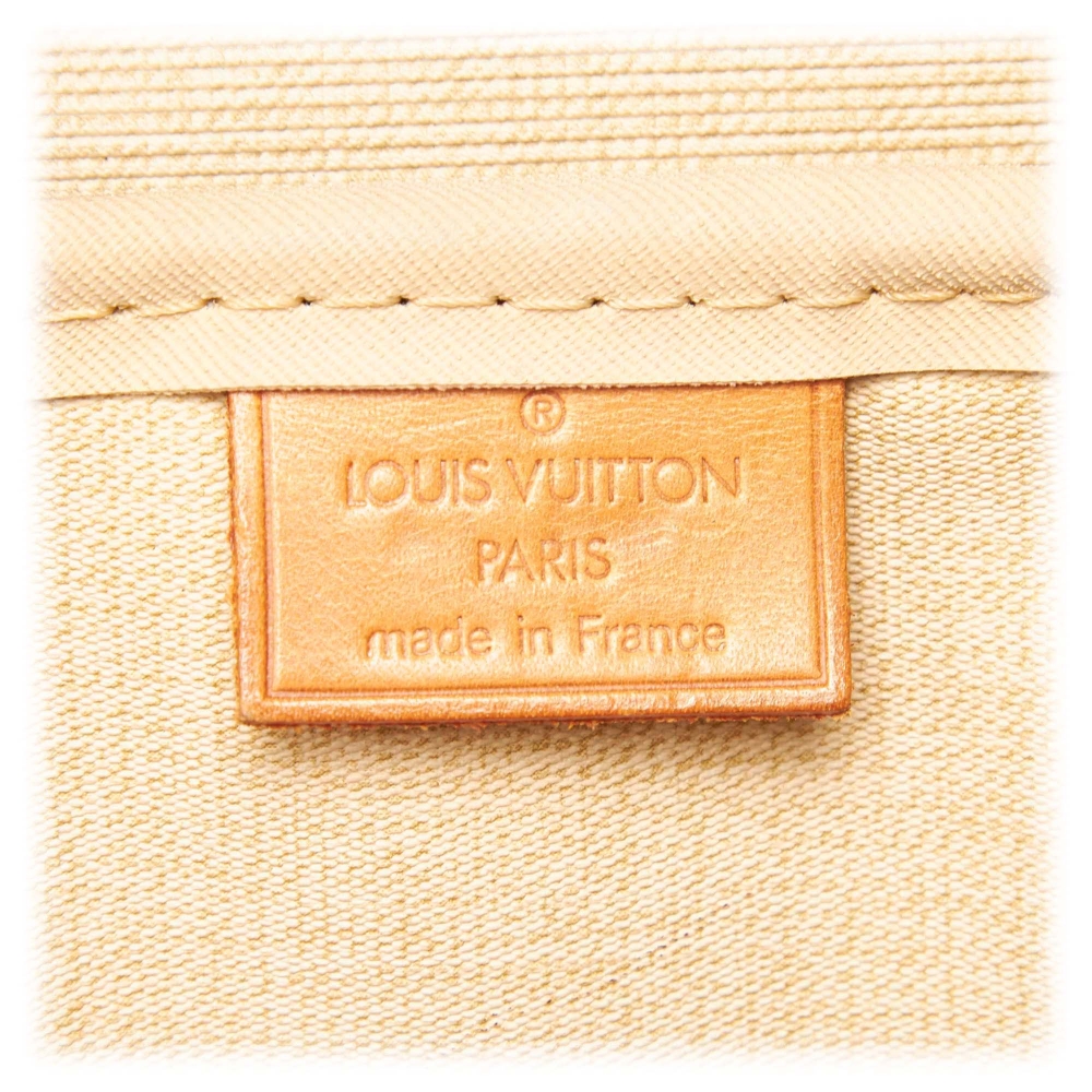 Deauville cloth handbag Louis Vuitton Brown in Cloth - 31206519