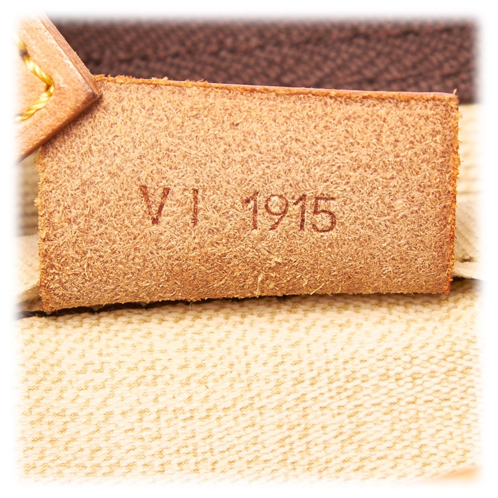 Louis Vuitton Customized Deauville Brown Cloth ref.279199 - Joli