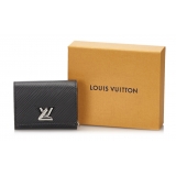 Louis Vuitton Vintage - Epi Twist Compact Wallet - Black - Leather and Epi Leather Wallet - Luxury High Quality