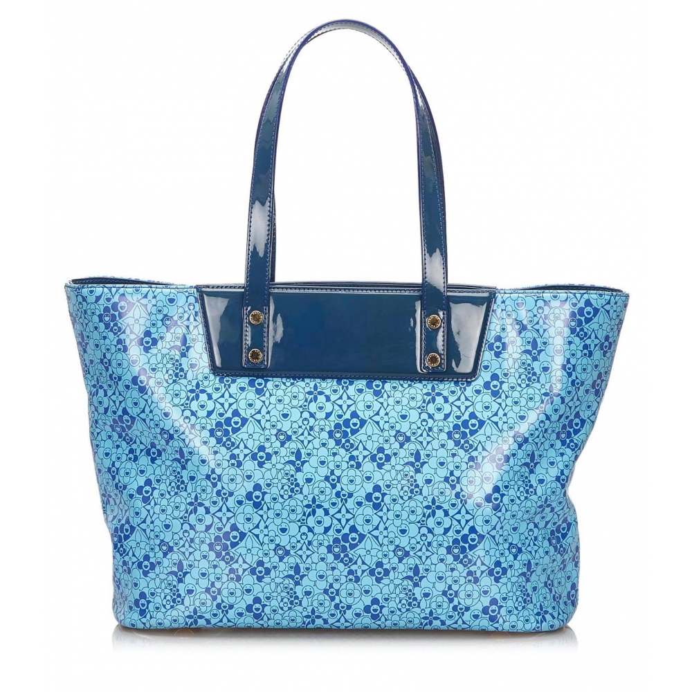 Louis Vuitton Vintage - Cosmic Blossom PM Bag - Blue - PVC and Leather  Handbag - Luxury High Quality - Avvenice