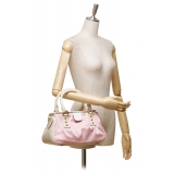 Louis Vuitton Vintage - Mini Lin Trapeze GM Bag - Pink - Fabric and Leather Handbag - Luxury High Quality