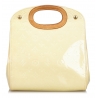 Louis Vuitton Vintage - Vernis Maple Drive Bag - Avorio - Borsa in Pelle Vernis e Pelle Vachetta - Alta Qualità Luxury