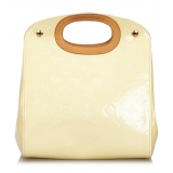 Louis Vuitton Vintage - Vernis Maple Drive Bag - Avorio - Borsa in Pelle Vernis e Pelle Vachetta - Alta Qualità Luxury