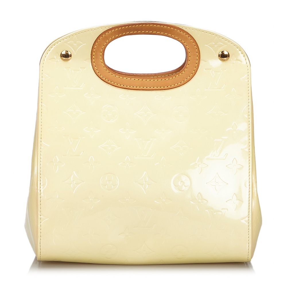 Louis Vuitton Maple Drive Vernis Leather Handbag Bag Tote Purse Cute