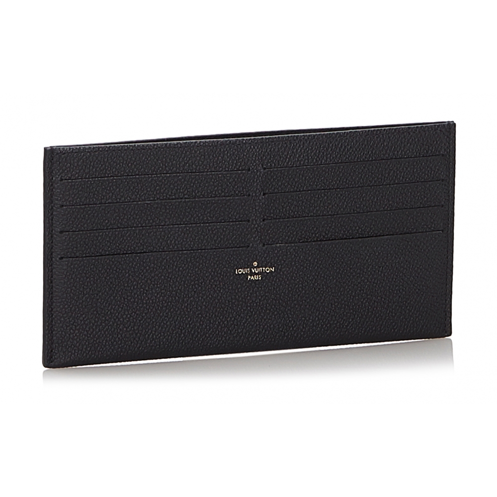 Louis Vuitton Vintage - Taiga Pochette Felicie Insert Pouch - Black -  Leather and Taiga Leather Pouch - Luxury High Quality - Avvenice