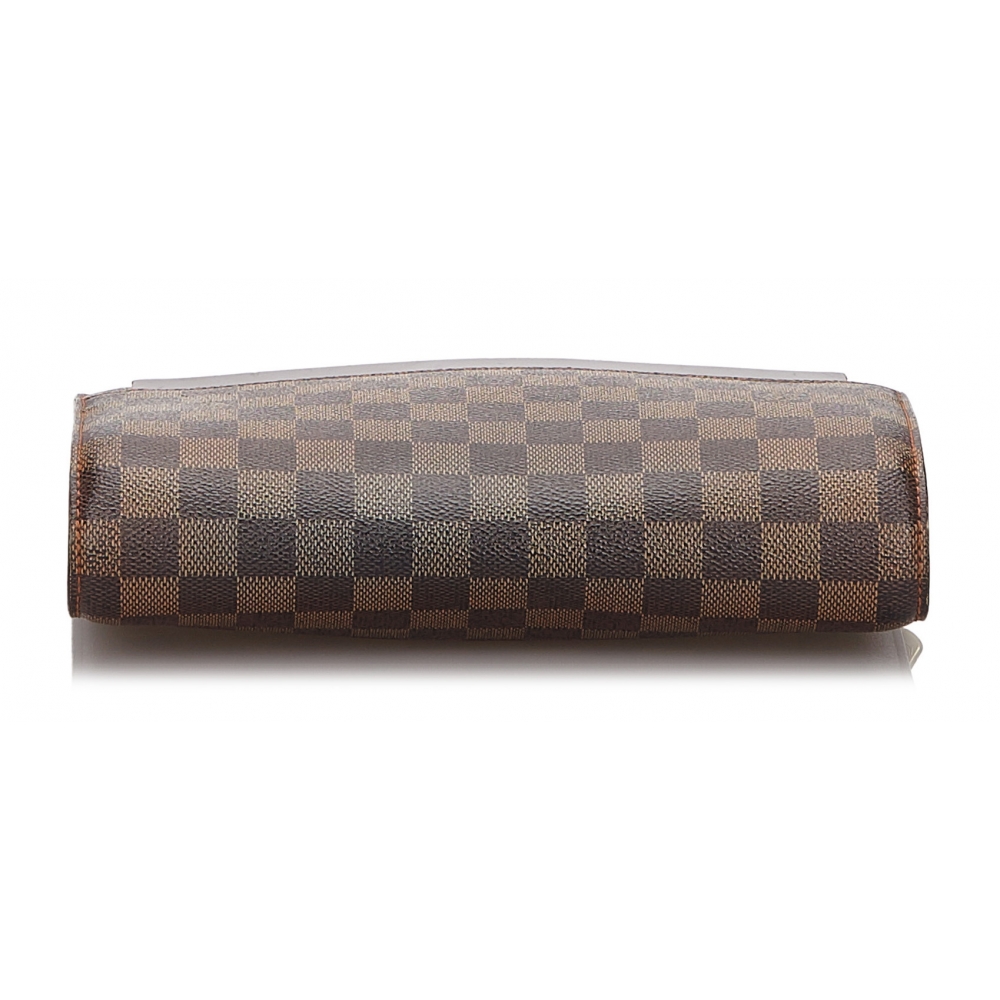Louis Vuitton Damier Ebene Daily Pouch - Brown Clutches, Handbags -  LOU704305