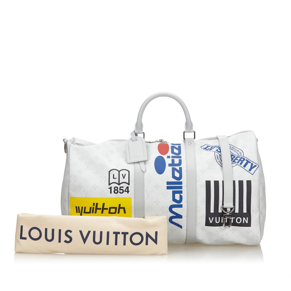 Auth Louis Vuitton Monogram Keepall 50 No Strap Travel Hand Bag 0H270030n  - Tokyo Vintage Store