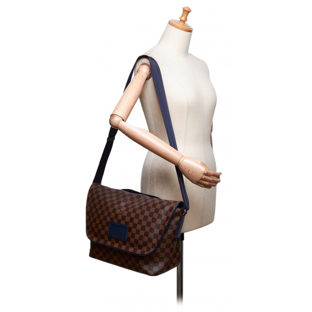 Louis Vuitton Sprinter MM Damier Ebene Canvas Crossbody Bag on SALE