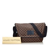 Louis Vuitton Vintage - Damier Ebene Sprinter MM Bag - Marrone - Borsa in Tela Damier - Alta Qualità Luxury