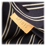 Louis Vuitton Vintage - Antigua Cabas MM Bag - Blue - Fabric and Canvas Handbag - Luxury High Quality