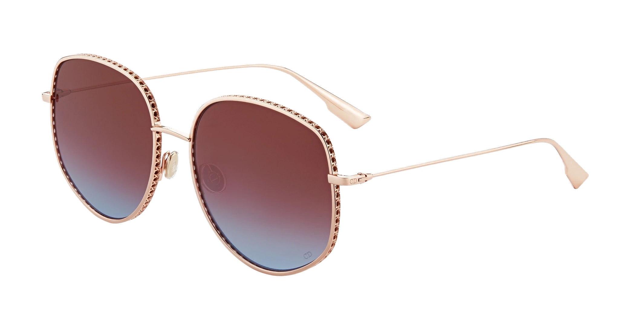 rose gold dior glasses