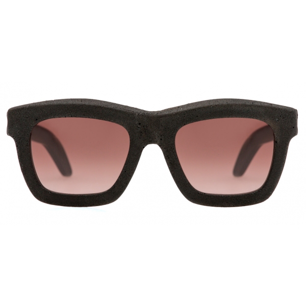 Kuboraum - Mask C2 - Black Burnt - C2 BM BT - Sunglasses - Kuboraum Eyewear