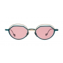 Kuboraum - Mask H70 - Metallic Teal - H70 OG - Sunglasses - Kuboraum Eyewear