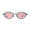 Kuboraum - Mask H70 - Verde Acqua Metallizzato - H70 OG - Occhiali da Sole - Kuboraum Eyewear