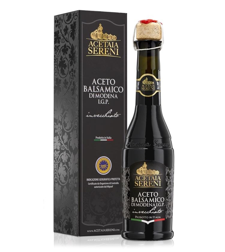 Acetaia Sereni Balsamic Vinegar Of Modena I G P Aged Black Label Exclusive Collection Avvenice