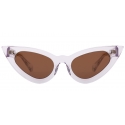 Kuboraum - Mask Y3 - Crystal - Y3 CR - Sunglasses - Kuboraum Eyewear