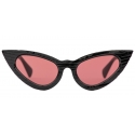 Kuboraum - Mask Y3 - Black Shine - Y3 BS CZ - Sunglasses - Kuboraum Eyewear