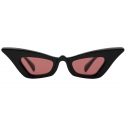 Kuboraum - Mask Y7 - Black Shine - Y7 BS - Sunglasses - Kuboraum Eyewear