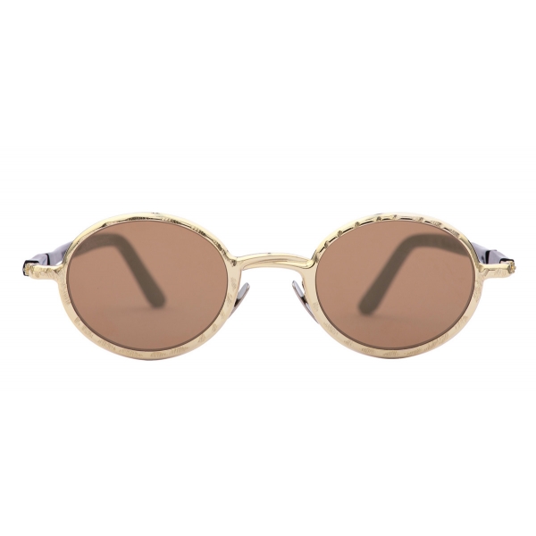 Kuboraum - Mask Z13 - Gold - Z13 GD - Sunglasses - Kuboraum Eyewear