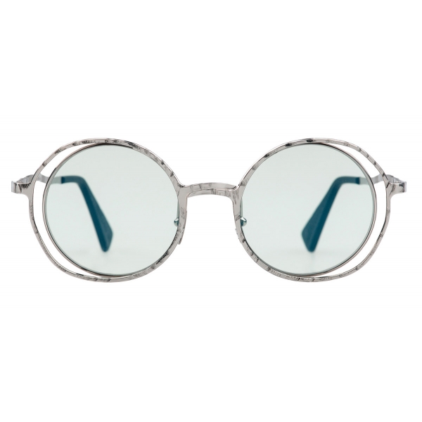 Kuboraum - Mask Z3 - Royal Blue Gold - Z3 BG - Sunglasses - Kuboraum Eyewear