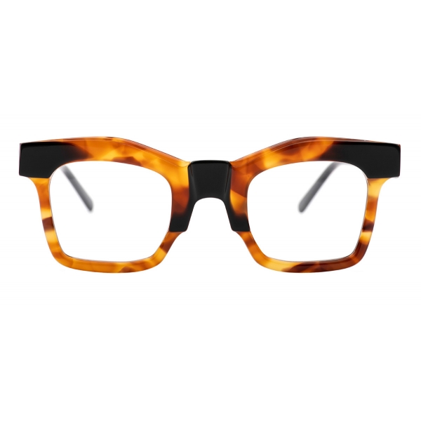 Kuboraum - Mask K21 - Havana Black Shine - K21 HBS - Optical Glasses - Kuboraum Eyewear