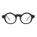 Kuboraum - Mask L4 - Black Shine - L4 BS SY - Optical Glasses - Kuboraum Eyewear