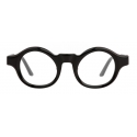 Kuboraum - Mask L4 - Black Shine - L4 BS - Optical Glasses - Kuboraum Eyewear