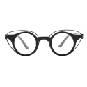 Kuboraum - Mask N10 - Black Shine - N10 BS - Optical Glasses - Kuboraum Eyewear