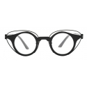 Kuboraum - Mask N10 - Nero Lucido - N10 BS - Occhiali da Vista - Kuboraum Eyewear