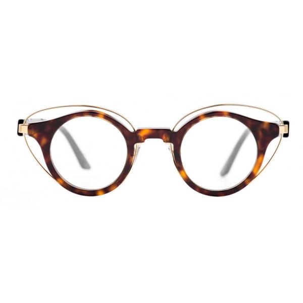 Kuboraum - Mask N10 - Tortoise - N10 TS - Optical Glasses - Kuboraum Eyewear