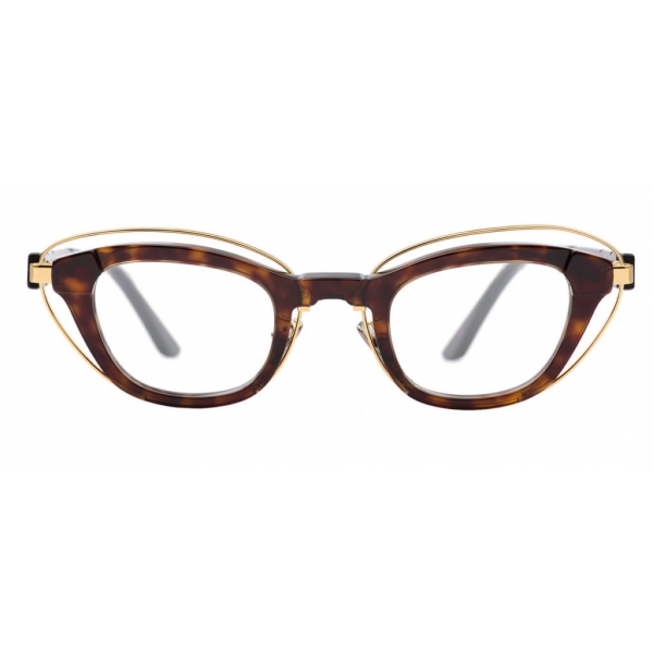 Kuboraum - Mask N10 - Tortoise - N10 TS - Optical Glasses - Kuboraum Eyewear