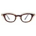 Kuboraum - Mask N11 - Tortoise - N11 TS - Optical Glasses - Kuboraum Eyewear