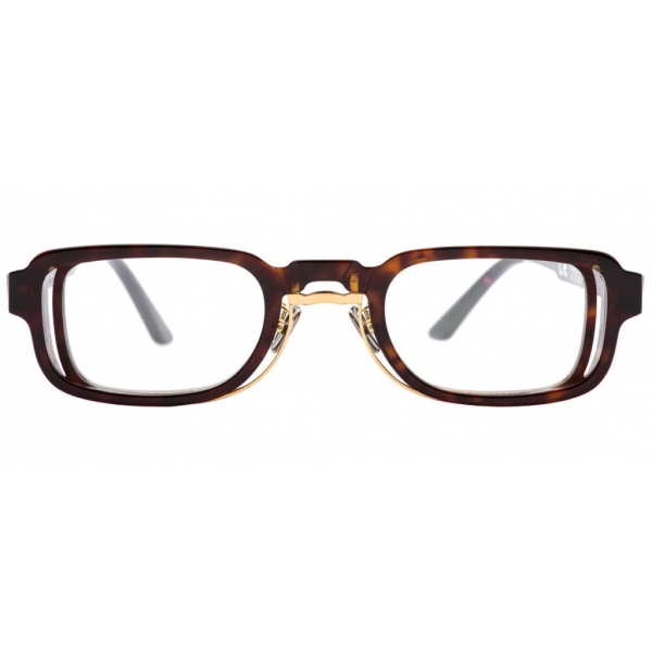 Kuboraum - Mask N12 - Tortoise - N12 TS - Optical Glasses - Kuboraum Eyewear