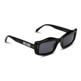 Moschino - Sunglasses with Micro Studs Detail - Black - Moschino Eyewear