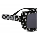 Moschino - Occhiali da Sole con Pois - Nero - Moschino Eyewear