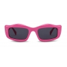 Moschino - Sunglasses with Micro Studs Detail - Fuchsia - Moschino Eyewear