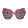 Moschino - Occhiali da Sole con Logo in Metallo - Fucsia - Moschino Eyewear