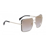 Moschino - Sunglasses with Micro Studs - Gold - Moschino Eyewear