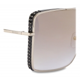Moschino - Occhiali da Sole con Micro Borchie - Oro - Moschino Eyewear