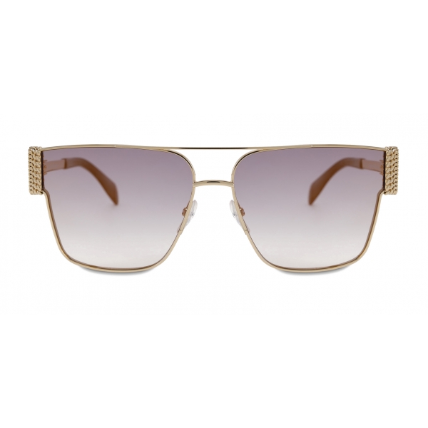 Moschino - Bijou Chain Sunglasses - Copper - Moschino Eyewear