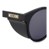 Moschino - Metal Studs Sunglasses - Black - Moschino Eyewear