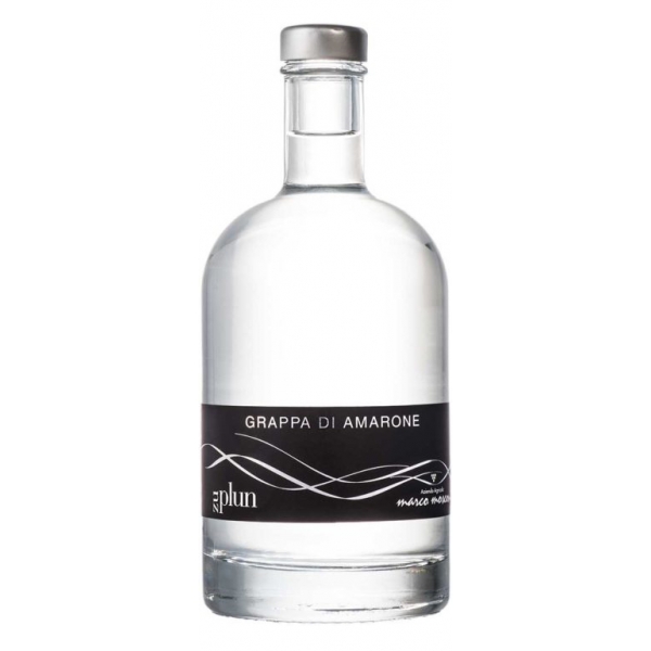 Zu Plun - Grappa of Amarone - Grappa - Distillates from The Dolomites - High Quality - Liqueurs and Spirits