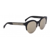 Moschino - Metal Studs Sunglasses - Gold - Moschino Eyewear