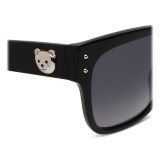 Moschino - Glasses with Moschino Teddy Bear Decoration - Black - Moschino Eyewear