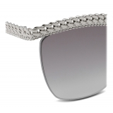 Moschino - Occhiali da Sole con Montatura Argento - Argento - Moschino Eyewear