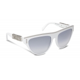 Moschino - Sunglasses with Lettering Logo - White - Moschino Eyewear