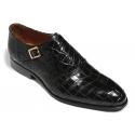 Vittorio Martire - Sofisticato - Black - Trendy Collection - Crocodile - Italian Handmade Shoes - Luxury Leather