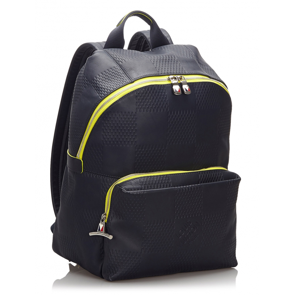Louis Vuitton Vintage - 2017 Americas Cup Damier Infini Apollo - Black - Leather Backpack ...