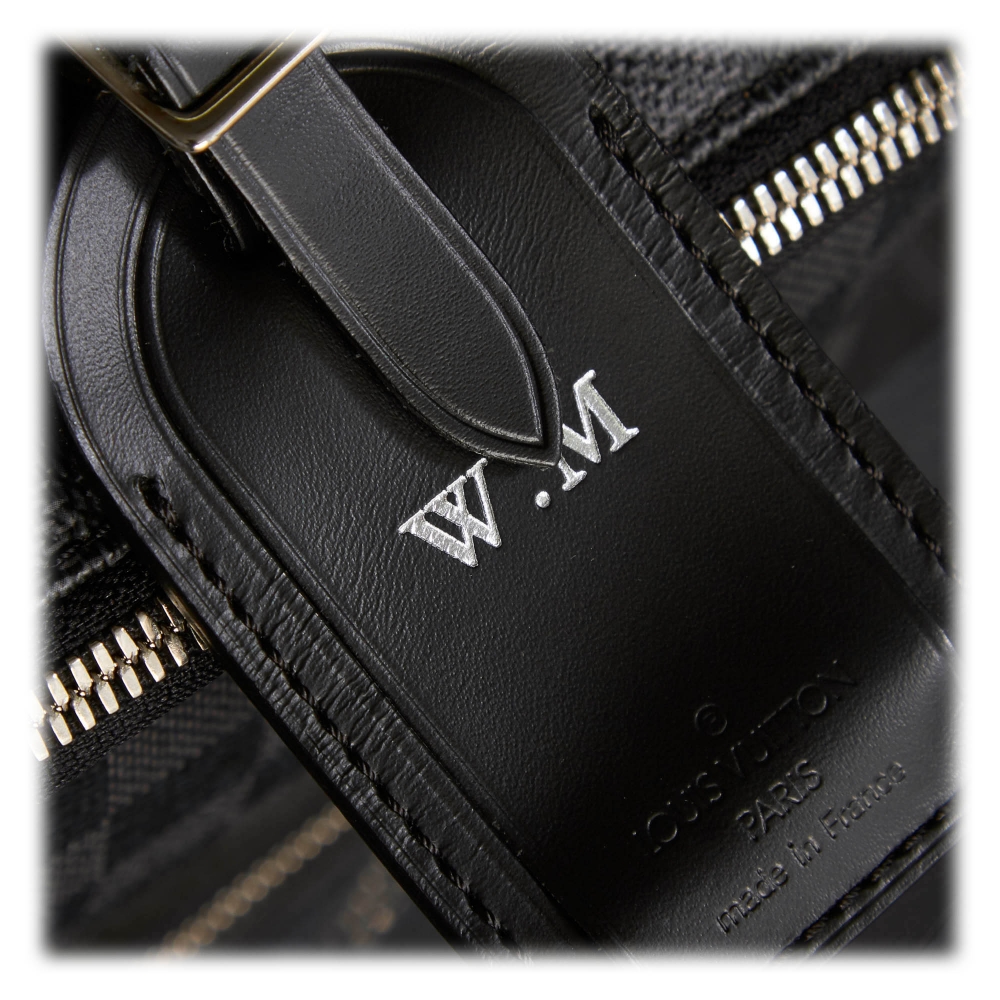 Louis Vuitton Vintage - Damier Graphite Pegase 55 - Black Gray - Damier Canvas and Leather ...